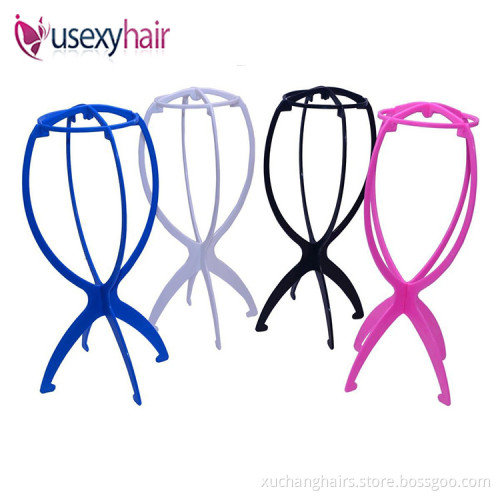 Wholesale Price High Quality Collapsible Plastic Tripod Wig Stand Holder